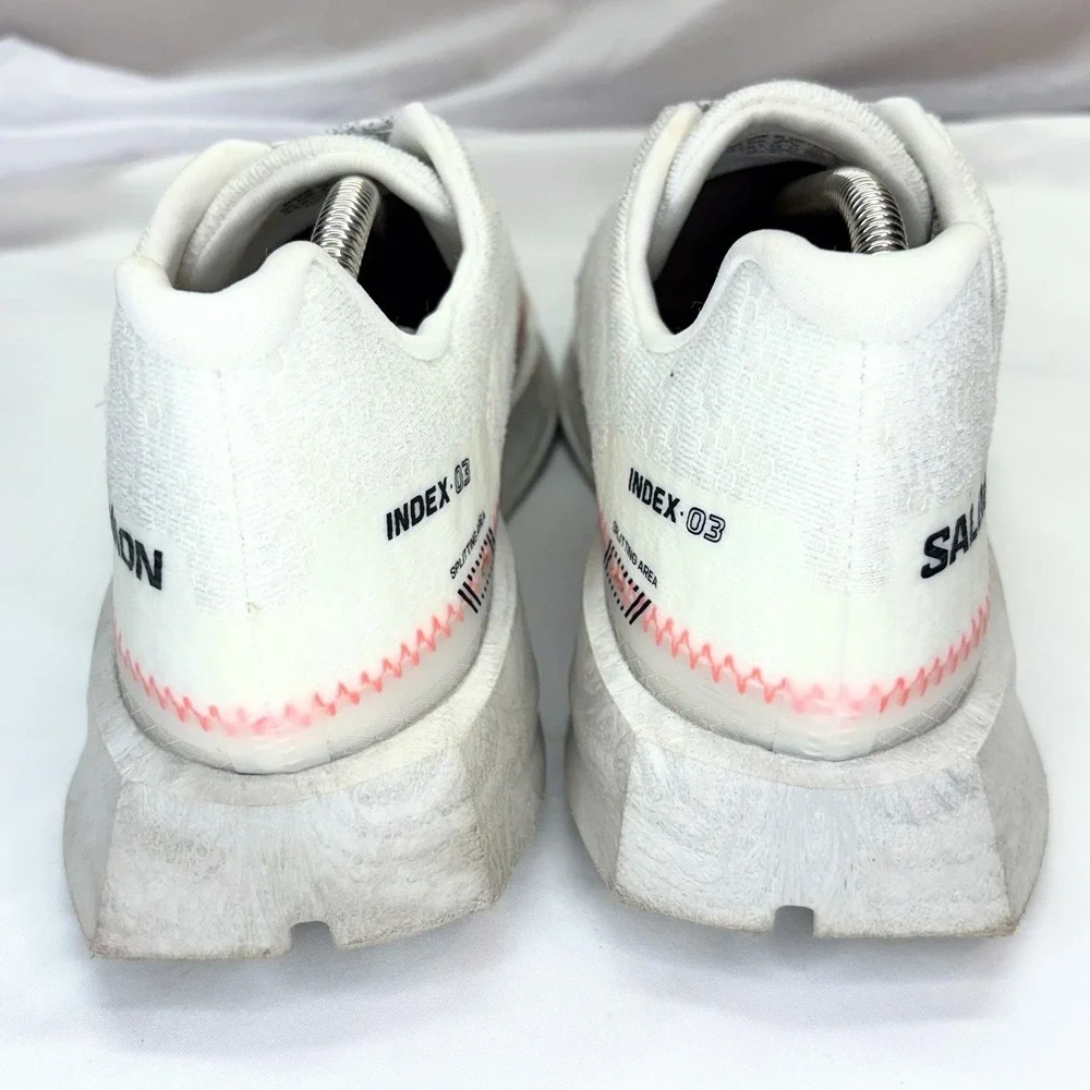 Salomon Index 03 Running Shoes Men's US 12 Women 11 'White Cherry Tomato'473772